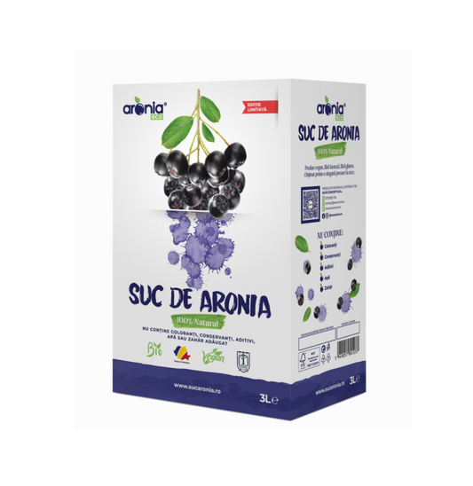 Suc de Aronia 100% Natural 3L – Aronia Eco - Suc Aronia